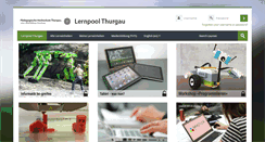 Desktop Screenshot of lernpool-tg.ch